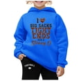 thumbnail image 2 of Boys Sets Skirt Kids Hoodie Sweatshirt and Sweatpants Pullover Hoodie Set Tracksuit 2 Piece Outfits Blue, 5-6 Years, 2 of 4