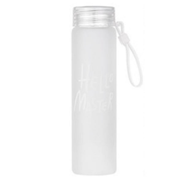 Download GeweYeeli 400ml Gradient Colorful Frosted Glass Water ...