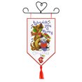 thumbnail image 2 of Cuadros Decorativos Banner de Navidad colgante bordado punto de cruz DIY Kit costura conjunto decoración Ehuebsd embutido en tela, 2 of 9