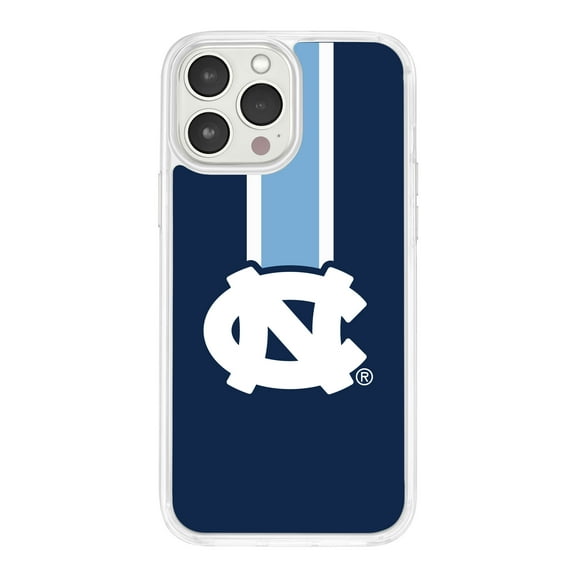North Carolina Tar Heels HD Phone Case Compatible with MagSafe Apple iPhone 16 (Stripe) by Affinity Bands