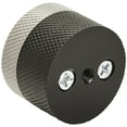 thumbnail image 7 of Amerock Bp196732 Transcendent 1-1/4" Cylindrical Cabinet Knob - Matte Black / Silver, 7 of 7