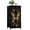 Color 2, variant on Dresser for Bedroom with 4 Storage Drawers Gothic Dark Academia Painting Gothic Animal Woodland Spooky Dressers Chest of Drawers Steel Framed Fabric Closet Organizers for Entryway