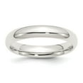 thumbnail image 4 of 925 Sterling Silver 4mm Comfort Fit Band Ring Size 12, 4 of 6