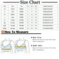 thumbnail image 3 of Bigersell Plus Size Push up Bras for Women No Underwire Soft Comfortable D / E Cup Full-Coverage Wire-Free Bra Style-D56 Hook and Eye Bra Closure V-Neck Padded Bralette S-Beige S, 3 of 6