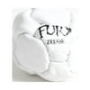 The Fury Footbag - Genuine Hand Stitched Leather with Sand fill (White)