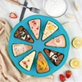 thumbnail image 6 of AYktou Silicone Scone Pans for Baking, 8 Cavity Triangle Pizza Cake Pan, 9.5 Inch Non-Stick Cake Mold Pie Pans - Silicone Slice Baking Mold DIY Baking Tool for Brownies Cornbread Muffins Soap, 6 of 6