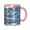 Pink, variant on Wildflower Floral Coffee Mug Fun Custom Ceramic Mugs 11oz Black
