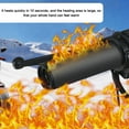 thumbnail image 2 of Amdohai Couverture de Poignée de Guidon Chauffée par Moto Heating Heating Heating Heating Winter Waterproof Winter Handle Cover 12.0V with 3 Levels Temperature Control for Cold Weather, 2 of 8