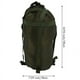 thumbnail image 4 of 2X de Dormir Al Aire Libre de Compresión de Dormir Impermeable para Acampar Bolsa de Almacenamiento Equipo de Campamento Ejercito Verde, 4 of 5