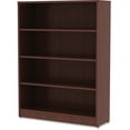 thumbnail image 2 of Lorell, LLR99784, Mahogany Laminate Bookcase, 1 Each, Mahogany, 2 of 4