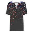 thumbnail image 5 of Cancel Order Patriotic Shirts for Women Short Sleeve 4Th of July Tops V Neck American Flag Shirt Star Striped Graphic Blouse Usa T Shirt Cancel Membership, 5 of 5
