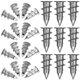 thumbnail image 4 of GOOHOCHY 100 anclajes autoperforantes para pared, para colgar paneles de yeso (tornillos no incluidos)., 4 of 8
