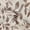White-Copper, variant on Superior Blackout Leaves Back Tab Curtains Set of 2, Light Filtering Curtain Panel Set, White-White, 52"W x 108"L