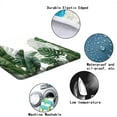 thumbnail image 5 of Monstera Leaf Square Fitted Tablecloths, Tropical Green Plant Palm Tree Elastic Edge Table Cover Waterproof Washable Tablecloth for Family Holiday BBQ Party Table Clothes for 36" x 36" Square Table, 5 of 6