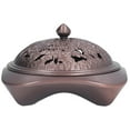 thumbnail image 1 of Incense Burner Antique Style Sturdy Durable Copper Alloy Glossy Exquisite Multifunction Powder Incense Burner, 1 of 7