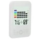 thumbnail image 4 of Medidor de humedad, termohigrómetro de pantalla táctil, termómetro electrónico digital de pared, medidor de humedad, higrómetro, resistente y duradero, 4 of 12