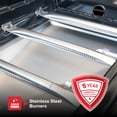thumbnail image 3 of Nexgrill 4-Burner Dual Fuel Gas Grill with Side Burner and Griddle Insert, 627 SQ In Total Cooking Space, 59,000 BTUs Output, BBQ Grill Perfect for Outdoor Gatherings - 720-0958HE, 3 of 10