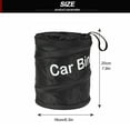 thumbnail image 3 of XUKEY Car Trash Can Garbage Bin Mini Portable Litter Bag Organizer Vehicle Waterproof, 3 of 5