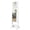 White, variant on Furnibear Mirrored Lockable Jewelry Cabinet Armoire Organizer Storage Box for Bedroom Dressing Room, Black