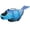 Blue, variant on HQREA Premium Dog Life Jacket Mermaid Dog Safety Vest with Rescue Handle Small Medium Dogs Life Vests for Swimming Boating