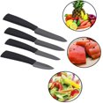 thumbnail image 4 of Ceramic Knifes Set With Sheaths 5 Piece Black Ceramic Knifes Set Kitchen Knife, 4 of 4