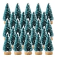 thumbnail image 2 of Juego de 12 piezas de miniárboles de Navidad para hacer tú mismo adornos navideños para el año 2023, pequeños adornos navideños de pino, regalos de Navidad, decoraciones navideñas, 2 of 5