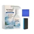 thumbnail image 2 of Powerful Limescale Remover Bathroom Cleaning Foam Spray for Tiles Glass Stainless Steel Shower Doors Faucets Sinks – Dissolves Hard Water Stains Soap Scum Calcium Deposits, Fresh Scent, 2 of 6