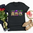 thumbnail image 2 of ICHUANYI Mardi Gras Women's Stylish Crewneck Print Short Sleeve T-shirt Casual Loose Shirt Tops Cloth New Trending, 2 of 4