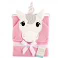 thumbnail image 2 of Hudson Baby Infant Girl Cotton Animal Hooded Towel, Unicorn, One Size, 2 of 2