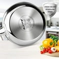 thumbnail image 4 of Duxtop Whole-Clad Tri-Ply Stainless Steel Stir-Fry Pan Kitchen Induction Cookware 8 Inches, 4 of 7