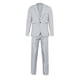 thumbnail image 3 of ICHUANYI Clearance Men's Fashion Suit Jacket + Suit Pants Two-piece Suit(Gray, M) Ichuanyi Ichuanyi, 3 of 5