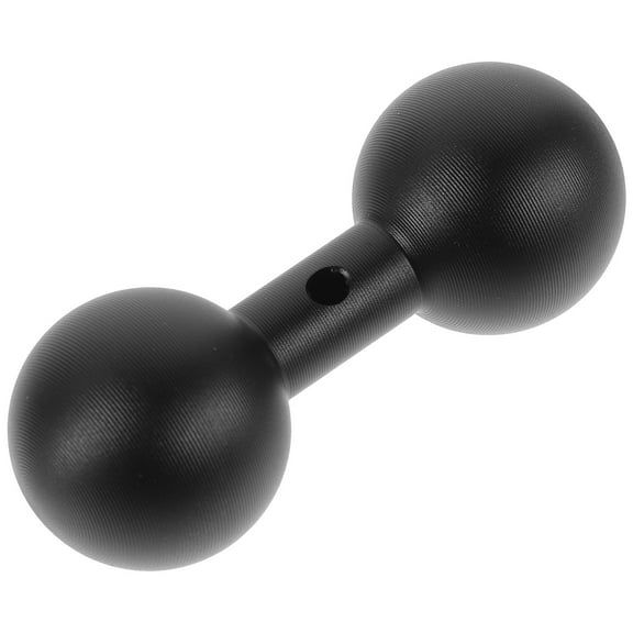 Niceauty Motorcycle Phone Holder Ball Joint 1Pack Aluminum Alloy Black Simple and Classic Design for Riding Motorcycles