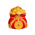 thumbnail image 5 of Sunjoy Tech Chinese New Year Ornament Lucky Money Ingot Bag Decoration Vibrant Color Car Ornament Spring Festival Decor, 5 of 8