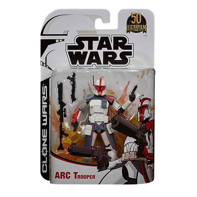 Original Star Wars The Clone Wars 6 pulgadas exclusivo-Arco Trooper rojo figura de acción modelo coleccionable juguete regalo de cumpleaños Gao Jinjia LED