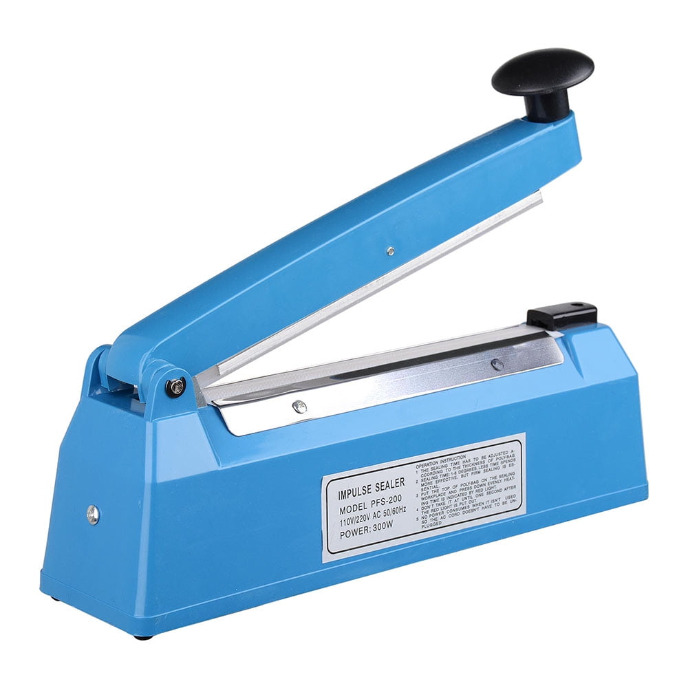 Yescom 8 12 16 20 Impulse Manual Hand Sealer Heat Sealing Yescom 8 12 16 20 Impulse Manual Hand Sealer Heat Sealing Machine Poly Tubing Plastic Bag