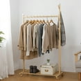 thumbnail image 2 of Amdohai HOME ORGANIZER Multifunctional Clothing Rack Steel Rod Hanging Clothes Rolling, 2 of 7
