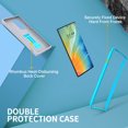 thumbnail image 6 of FITO For Samsung Galaxy S22 Ultra Case, Full-Body Phone Case with Kickstand (Blue), 6 of 8