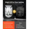 thumbnail image 4 of KFFKFF 3D Printer Enclosure, Dustproof Waterproof Oxford Cloth 3D Printer Tent, Constant Temperature Protective Case with LED Lighting, 4 of 9