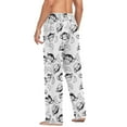 thumbnail image 7 of joogoo Men's Pajama Pants Cartoon Monkey Banana-1 Soft Long Sleep Lounge Pjs Bottoms M, 7 of 7