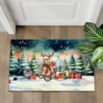 thumbnail image 4 of Merry Christmas Santa Reindeer Antlers Cocker Spaniel Sleigh Xmas Winter Holiday Doormat Cockers Dog Lover Gifts Indoor Outdoor Welcome Mat - 00023, 4 of 5