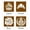 A Plastic, variant on 30 Coffee Art Stencil Sheets, Latte Art Coffee Stencil Tool, Coffee Decorations for Home Coffee Bar Display