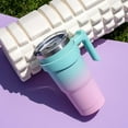 thumbnail image 6 of BJPKPK 10oz Travel Coffee Mug,Stainless Steel Insulated Cup with Handle and Lid,Bubble, 6 of 6