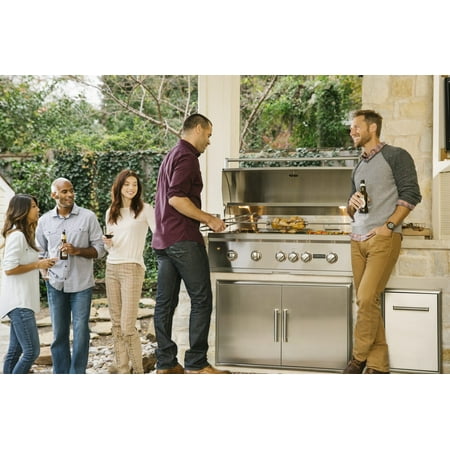 Coyote Outdoor Living - 26" Double Access Doors - Silver