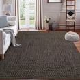thumbnail image 1 of Area Rugs Braided Print Rug, Machine Washable Indoor Rug Non-Slip Low Pile Farmhouse Solid Carpet for Bedroom, Living Room, Dining Room Office, 1 of 10