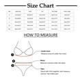 thumbnail image 3 of PEASKJP Women's Bathing Suit 2 Piece Plus Size Tummy Control Slim Fit Floral Prints Bikini Swimwear 2XL, 3 of 5