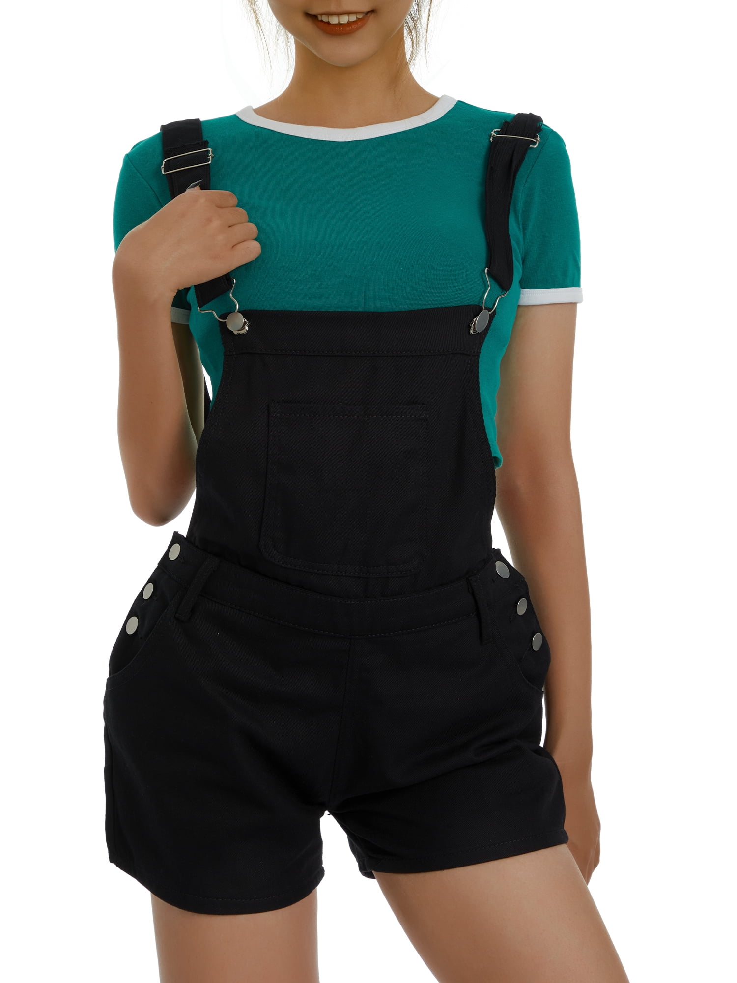 3-10T Little&Big Kids Girls Jumpsuit&Rompers Bib Overalls Colorful Tie-dye Shortalls Suspender Shorts Jeans Pants 
