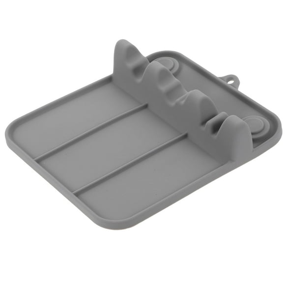 Tabletop Accessories Kitchen Shelf Silicone Spoon Holder Rest Decor Desk Tray Cool Gadgets Stove Chopstick