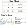 thumbnail image 2 of Wycnly Bras for Women,Womens Full Figure Bras,Womens Full Coverage Bras Breathable Comfort Open Closure Wirefree Bralettes Ladies Elder Plus Size Push up Daliy Underwear Bras Flash Deals, 2 of 2