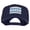 Navy, variant on Chicago Flag 5 Panel Cotton Heat Transfer Unstructured Cap - Navy OSFM