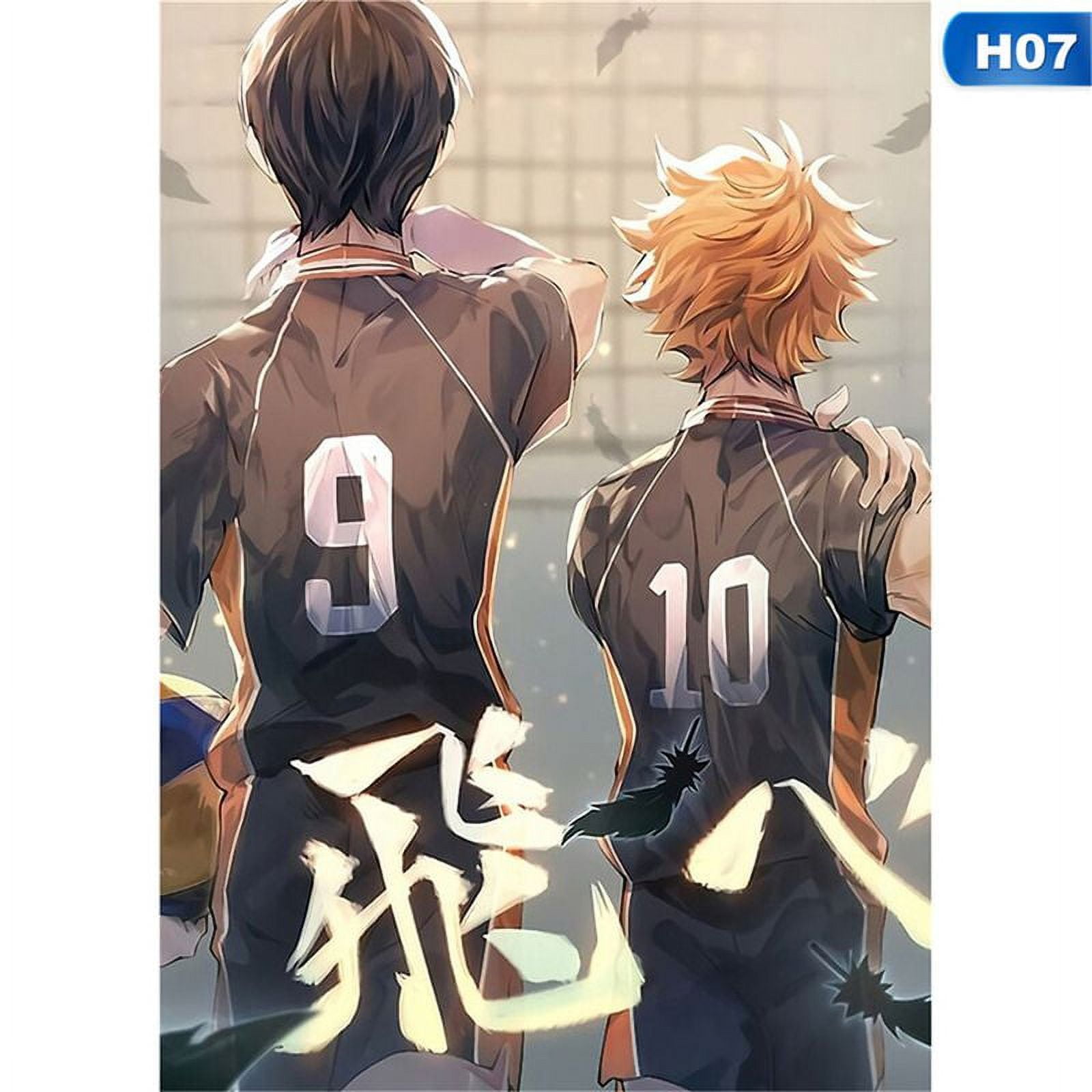 Taicanon Anime Haikyuu Poster Home Decoration Cafe Bar Studio Cartoon  Colorful Cloth Gifts Hanging Picture